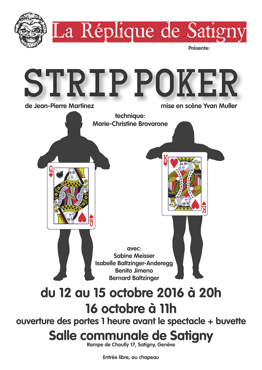 affiche 2016 - Strip poker